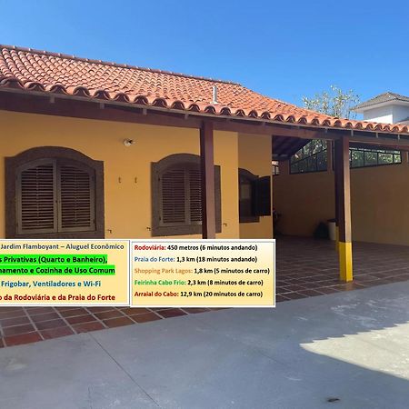 Cabo Frio - Suites - Jardim Flamboyant - Aluguel Economico Esterno foto