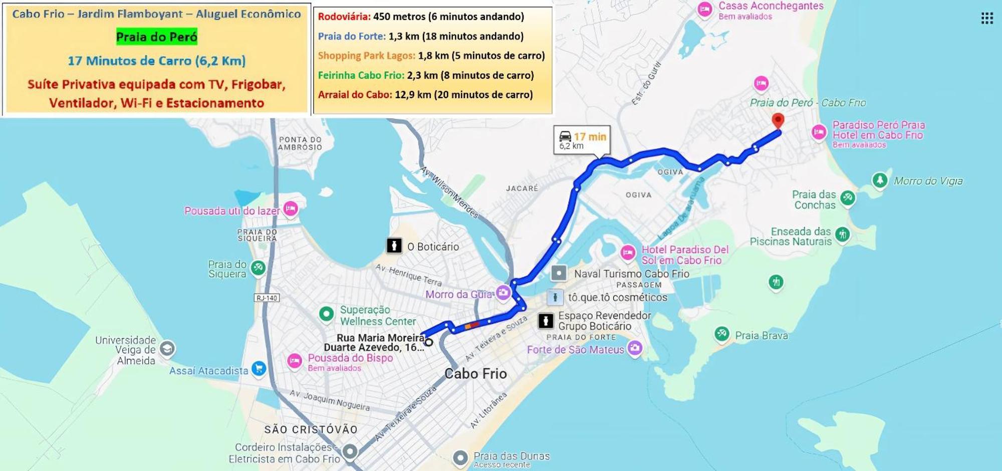 Cabo Frio - Suites - Jardim Flamboyant - Aluguel Economico Esterno foto