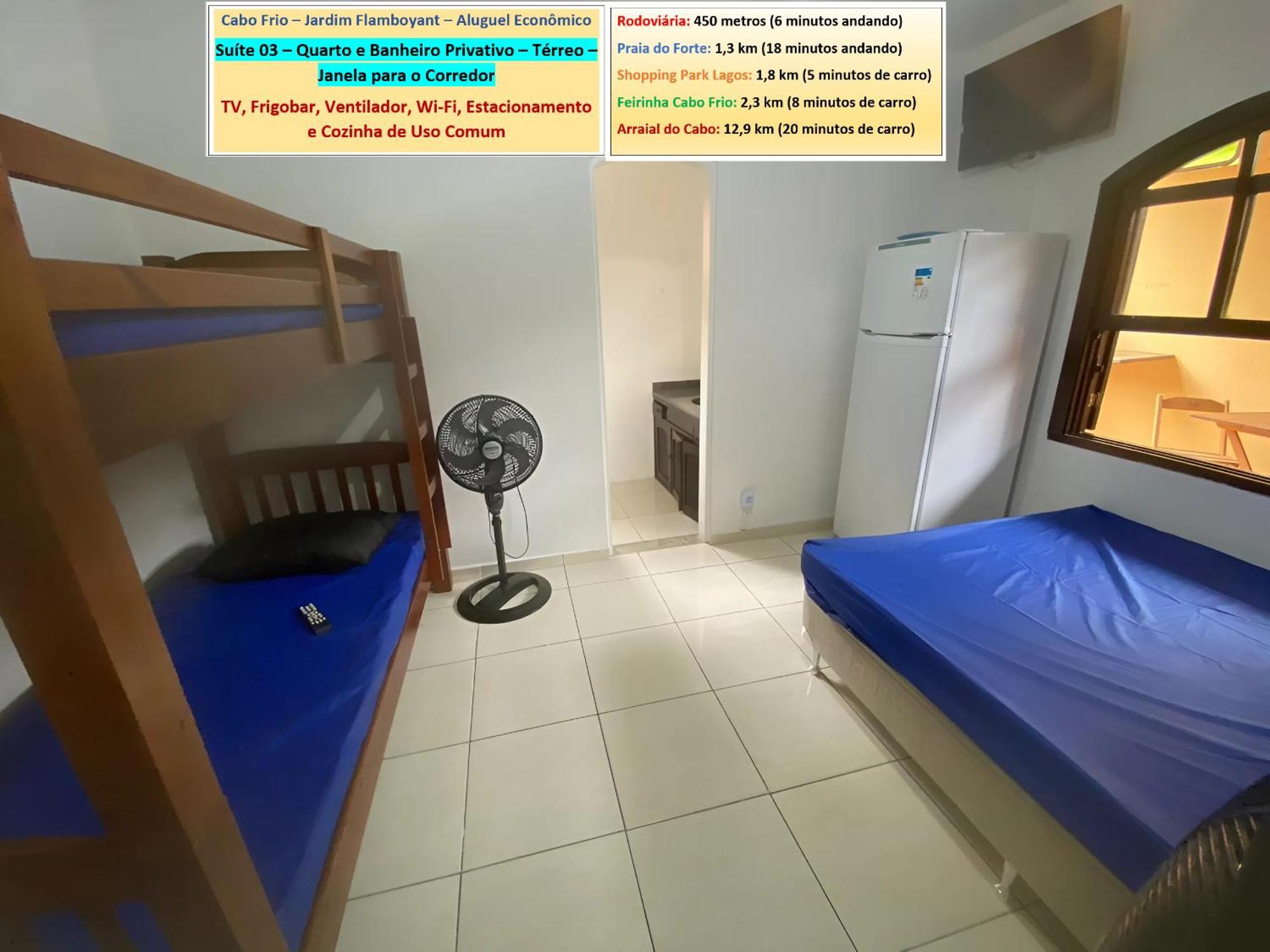 Cabo Frio - Suites - Jardim Flamboyant - Aluguel Economico Esterno foto