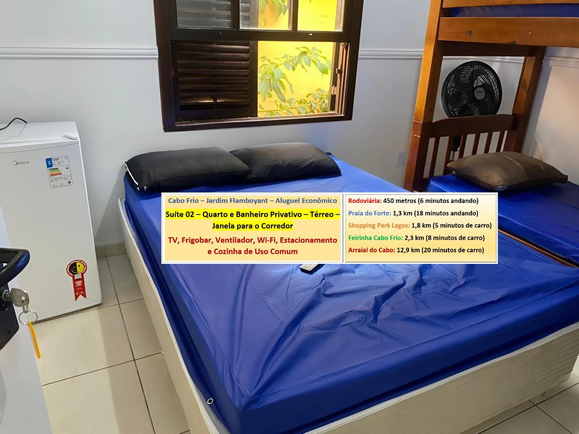 Cabo Frio - Suites - Jardim Flamboyant - Aluguel Economico Esterno foto