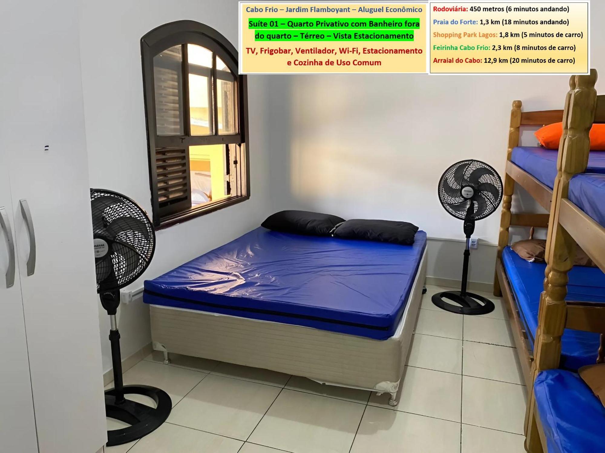 Cabo Frio - Suites - Jardim Flamboyant - Aluguel Economico Esterno foto